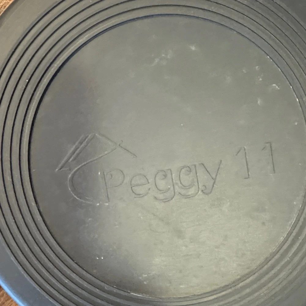Peggy 11 Stainless Steel Dog Bowls Non-Skid 10” diameter 4” deep.